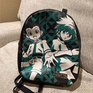 Bioworld Black and Green Anime Backpack